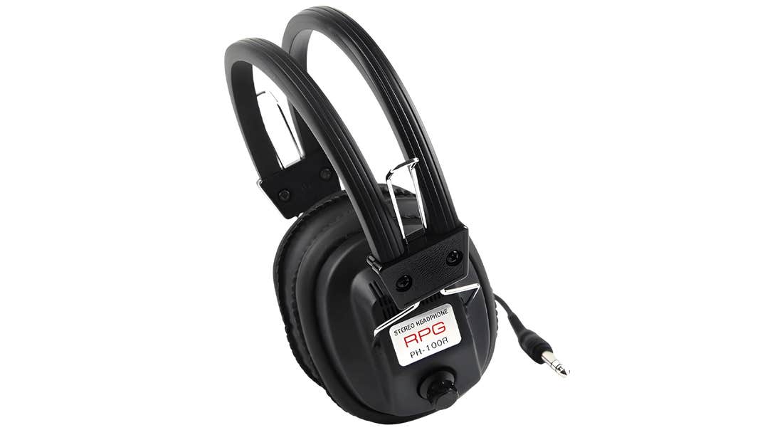RPG Wired Headphones with 6.35mm (1/4" plug)