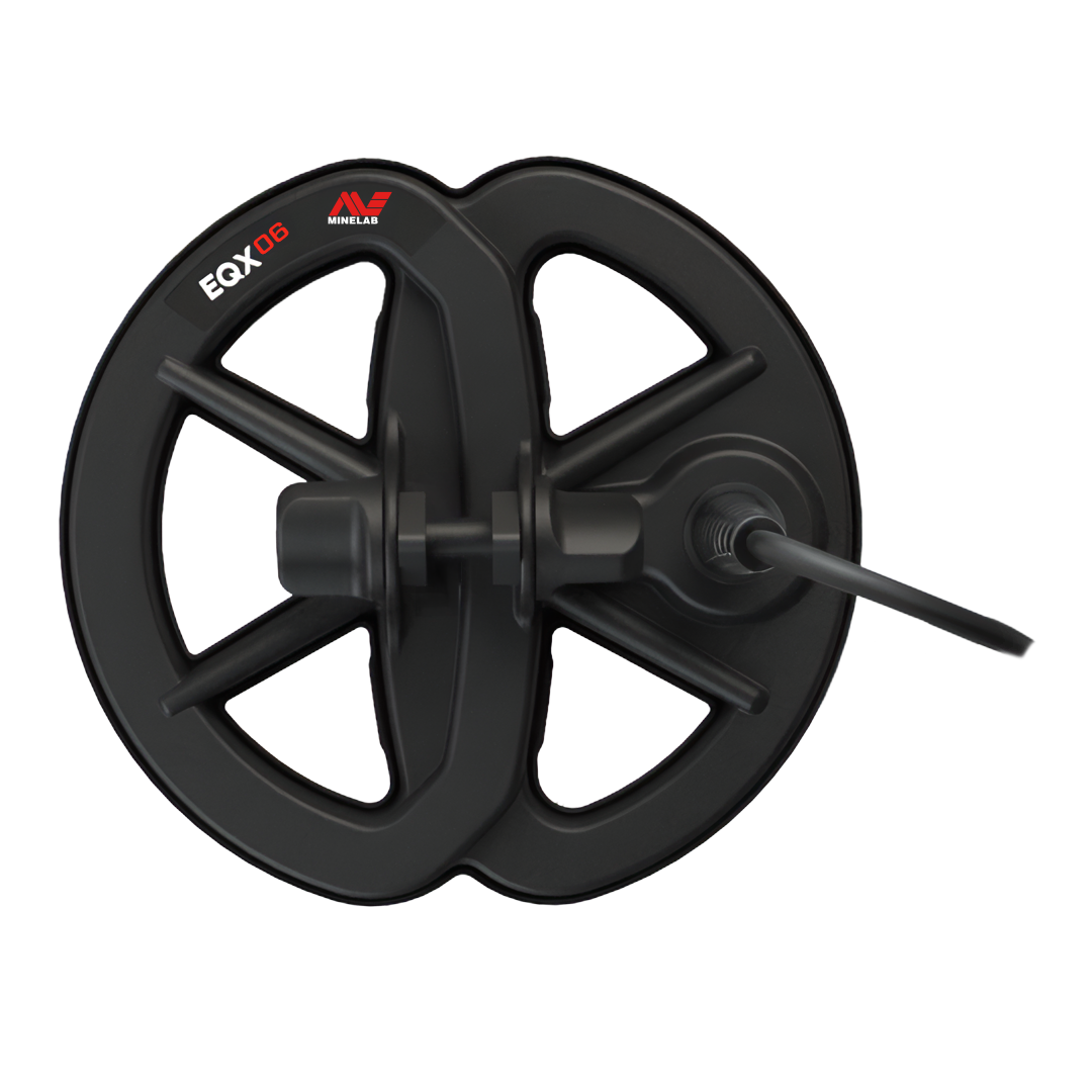 EQX 06 Double-D 6" Round Coil for EQUINOX 600/800 Metal Detectors (with Skidplate)