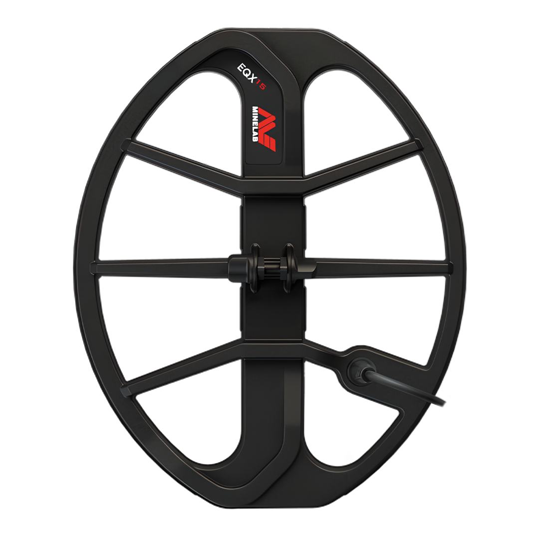 EQX 15 Double-D 15x12" Elliptical Coil for EQUINOX Metal Detectors (with Skidplate)