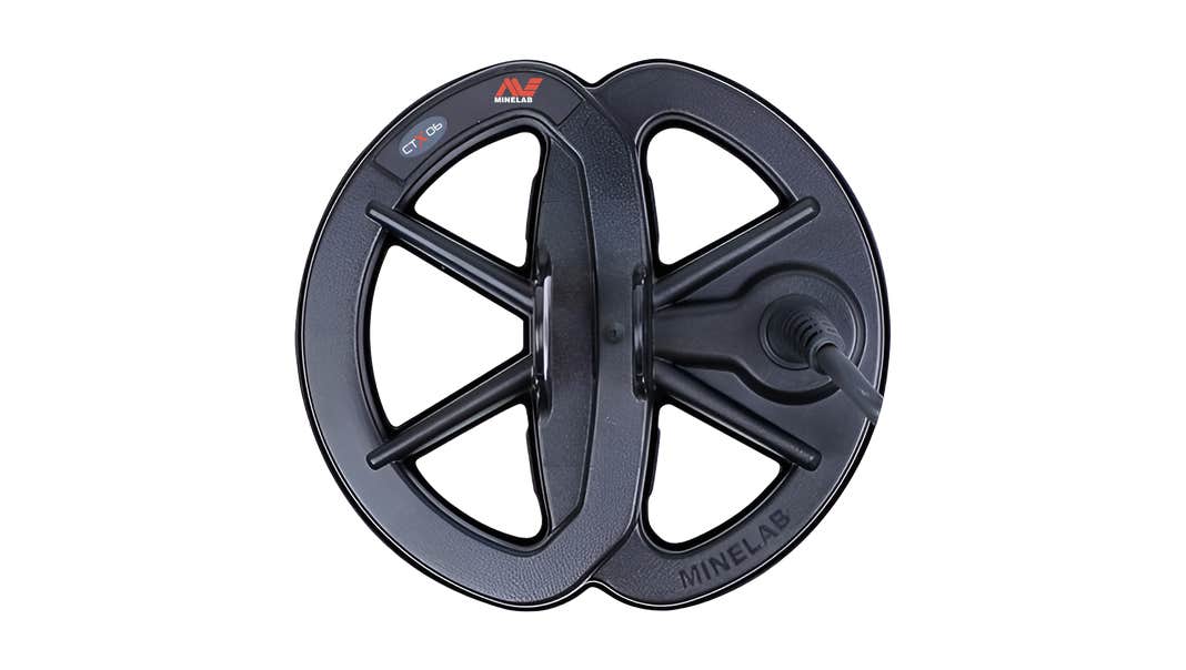 CTX 06 Double-D 6" Round Coil for CTX 3030 Metal Detectors (with Skidplate)