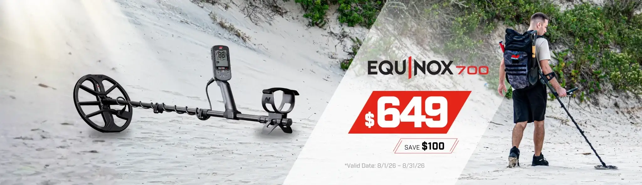 equinox 700 august promotion save 100 dollars