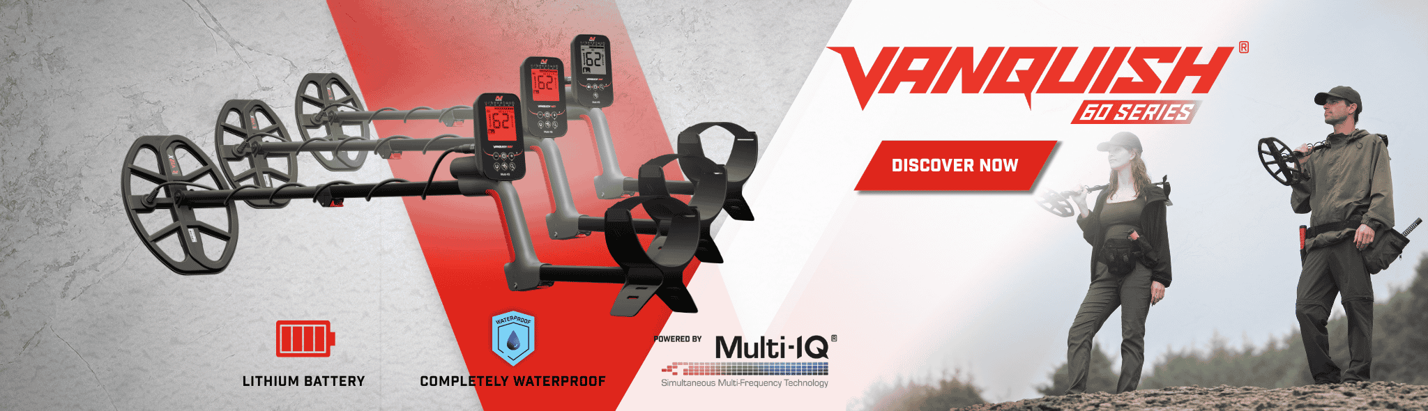 new vanquish 60 series fully waterproof