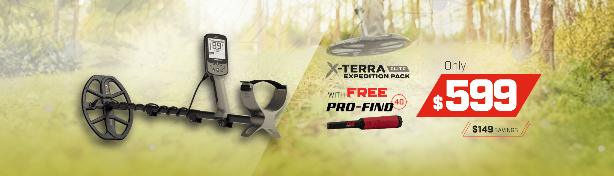 X-Terra Elite Expedition Free Pro-Find 40 Spring Promo 