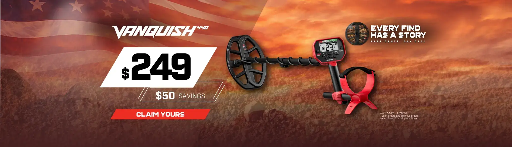 Vanquish 440 Minelab