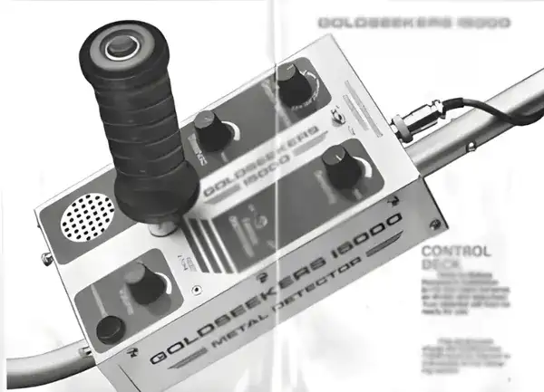 GOLDSEEKERS 15000 launched - Minelab's first metal detector (1985)